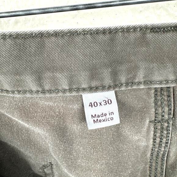 Carhartt Mens Cargo Relaxed Pants 40x30 Green - Picture 3 of 9